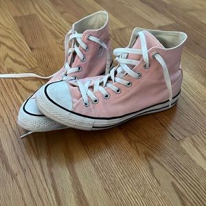Pink converse